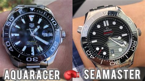 tag heuer aquaracer vs omega seamaster vs rolex submariner|Omega Seamaster vs TAG Heuer.